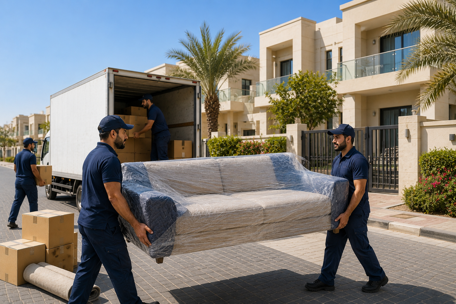 Furniture handling by Al Safa Furniture Movers